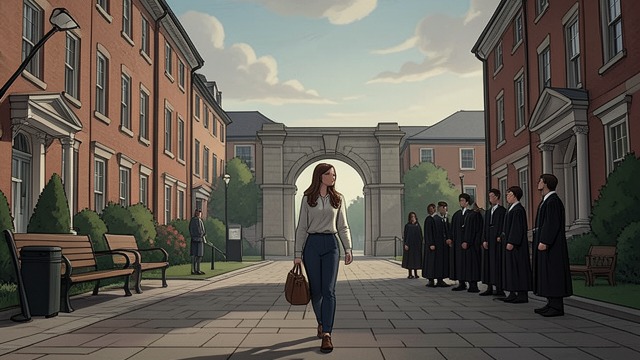 Home as a Campus from "Always and Forever, Lara Jean". Home as a Campus A familiar place Lara Jean Covey walks University of Virginia’s grounds with Peter Kavinsky and imagines herself studying there.