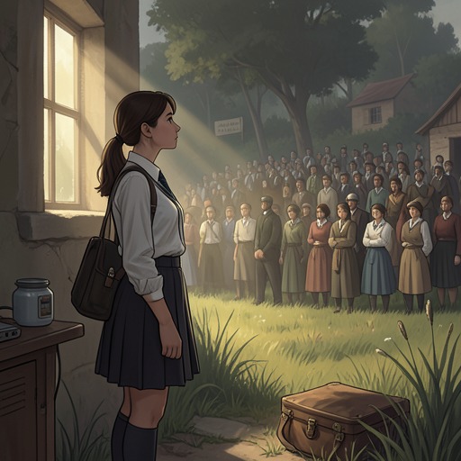 Senior Year as a Threshold from "Always and Forever, Lara Jean". The school-year milestones show Lara Jean moving from familiar routines toward an adulthood she both anticipates and resists.