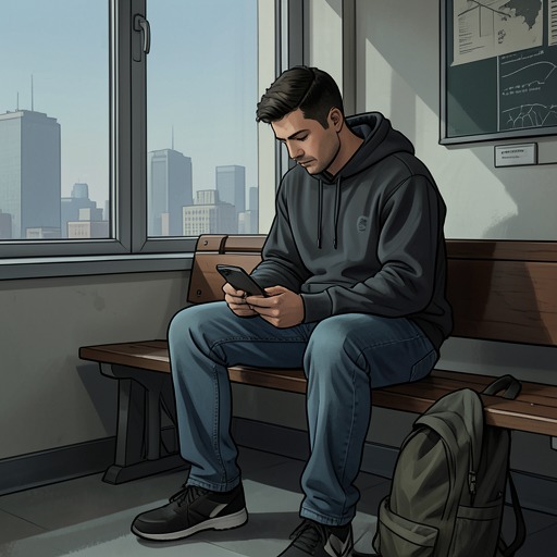Peter Learns to Name Fear from "Always and Forever, Lara Jean". Peter’s confident manner gives way to vulnerability as college, family disappointment, and the prospect of losing Lara Jean become difficult to hide.