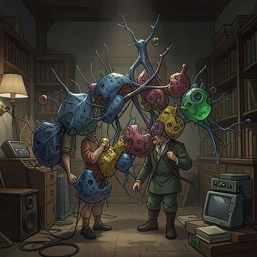 The Replicator’s Rise from "The Selfish Gene". This thread traces the hypothetical progression from stable matter to copying molecules and then to organisms built as protective vehicles.