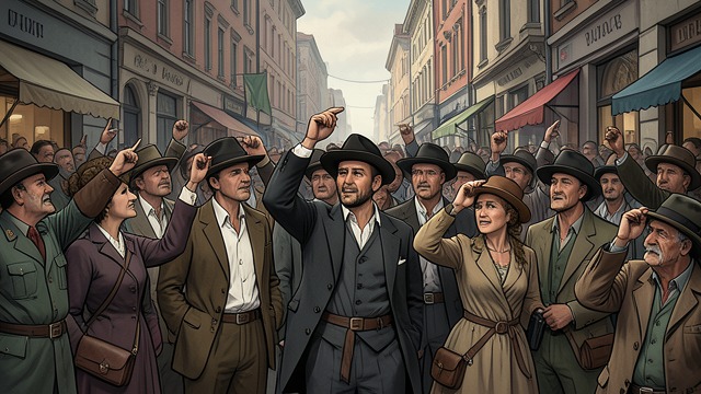 The Morning Procession from "Nausea". The Morning Procession The town gathers Roquentin watches families and notables move through Rue Tournebride, exchanging greetings and raising hats.
