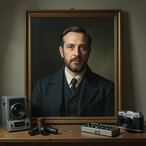 The Museum’s Counter-History from "Nausea". This thread follows Roquentin’s discovery that official portraits and printed satire construct competing versions of Olivier Blevigne.