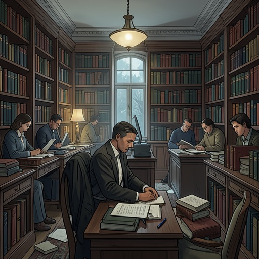 The Library’s Order and Its Failure from "Nausea". This thread examines the library as an ordered refuge whose routines and rules cannot contain desire, vulnerability, or violence.