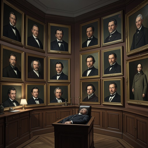 The Portrait Gallery’s Moral Order from "Nausea". This thread follows Roquentin’s encounter with Bouville’s elite portraits and his rejection of the authority and immortality they claim.