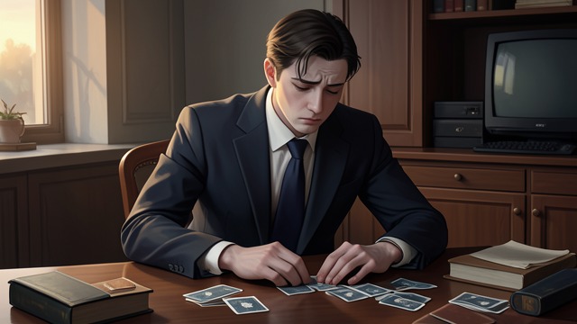 吉米·多伊尔的社交豪赌,《都柏林人》中的场景。一夜的代价 一场决定性的败局 劳斯赢了最后一局,吉米和法利输得最多。吉米知道,等天亮之后,他一定会为这次损失后悔。 醉昏而非清醒 天亮时,吉米俯身靠在桌边,庆幸昏沉的醉意或许能掩盖他的愚行。他的社交冒险以自制力减弱和财务受损告终。