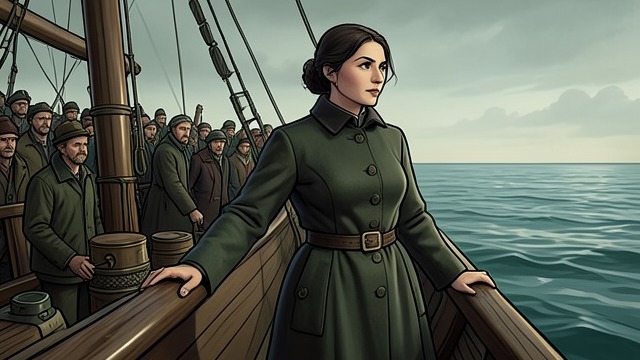 At the North Wall from "Dubliners". The Decision Point A divided will At the North Wall, Eveline stands with Frank in a crowd of travelers.