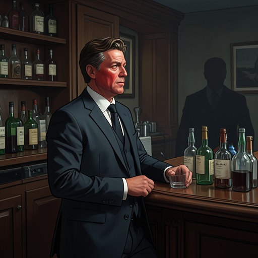Alcohol and the Erosion of Control from "Dubliners". This flow traces drinking from convivial social ritual to dependence, humiliation, and harm across several lives.