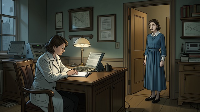 The First Confirmation from "The Gift". A Doctor Hears Her Secret Private Consultation Maribeth Robertson asks a doctor to confirm her pregnancy without informing her parents.