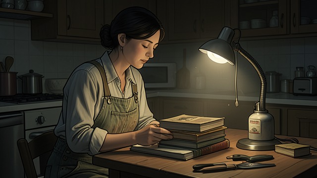 Education Resumed from "The Gift". Study Alongside Work Tommy’s Books Tommy Whittaker lends Maribeth Robertson school materials and shares his assignments.