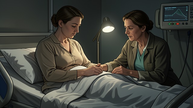 A Mother’s Devastation from "The Gift". Losing Annie Close Vigil Elizabeth Whittaker stays beside Annie Whittaker through her coma and final hours.