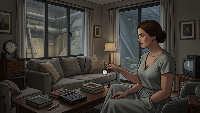 Windows That Descend from "The Glass Room". A Mechanical Opening A hidden mechanism At the press of a button, panes can descend into the basement, removing the barrier between the living room and the…