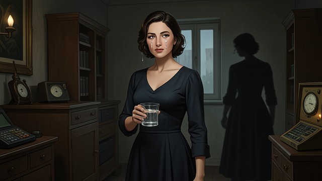 The Lover’s Grief from "The Glass Room". Wit Gives Way to Loss A rejected attachment Hana grieves when Miroslav Němec chooses his marriage over their affair.