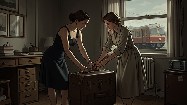 The Rescuer from "The Glass Room". Action Beyond Talk Helping Eva Hana helps Eva leave Fritz Mandl by arranging clothes, transport, and a train departure.