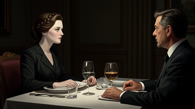 The Actress at the Dinner from "The Glass Room". A Hidden Identity Surfaces Recognition Hana recognizes Eva Mandl as the star of a controversial film.