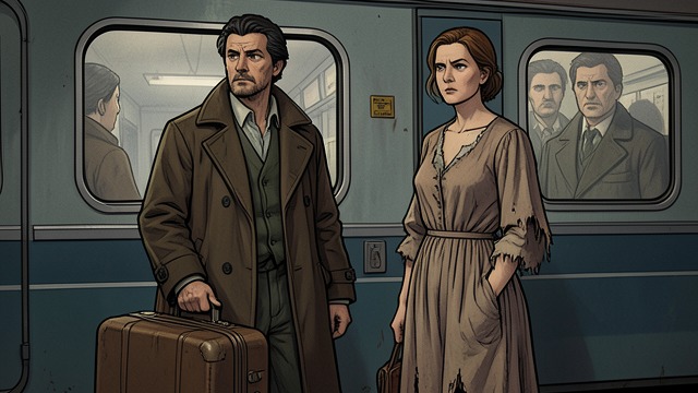 The Train Argument from "The Glass Room". Love Under Accusation A public crisis Viktor’s attempt to prevent Katalin’s detention ends in violence.