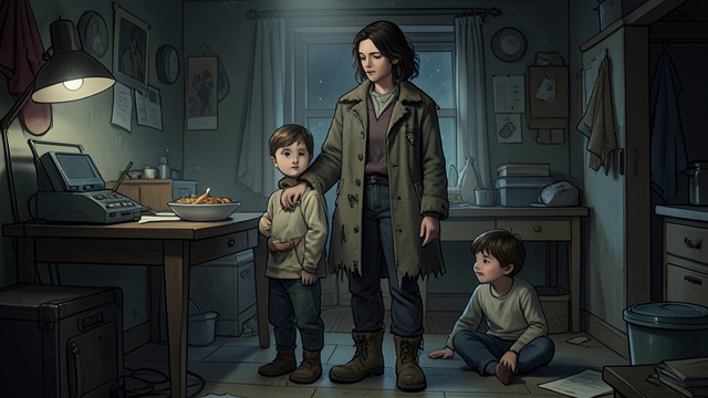 Katalin and Marika’s Refuge from "The Glass Room". A Mother Protects Her Child Flight and shelter Katalin flees Vienna with Marika and finds temporary shelter through Liesel’s offer.