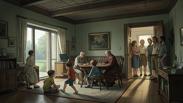 A Home Designed Together from "The Glass Room". Home as Chosen Form Design and belonging The Landauers commission a house that reflects their rejection of inherited styles and their hope for a modern shared…