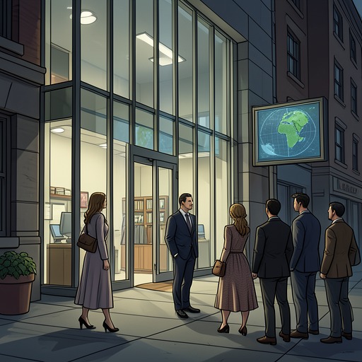 The Changing Fate of the House from "The Glass Room". This flow follows the building’s successive transformations from modern home to confiscated institution, wartime shelter, and public heritage site.