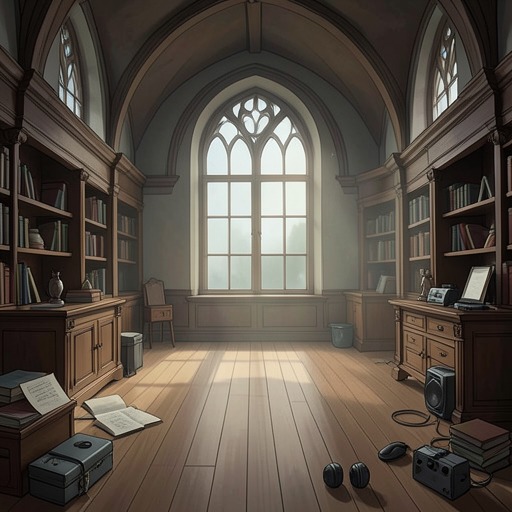 Two Uses of a Room Called Glass Tranquillity from "The Glass Room". This flow contrasts Tomáš’s use of the room as an escape from time with Zdenka’s use of it for care, dance, and remembered history.
