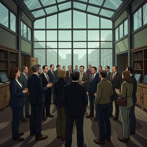 The Political Failure of the Glass Ideal from "The Glass Room". This flow traces the contrast between an ideal of transparent, democratic life and the successive political systems that occupy the house.