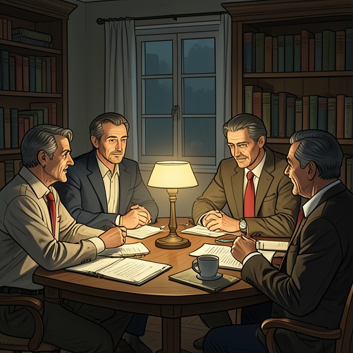 Ordinary Speech Under Political Pressure from "The Glass Room". This flow traces how jokes, euphemisms, multilingual conversation, and official language shape what characters can say as danger grows.
