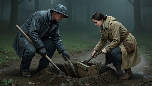 The Grave Robbery from "Possession". The Final Acquisition Excavation Cropper and Hildebrand Ash dig into the Ashes’ grave without permission, hoping to recover a box buried by Ellen.