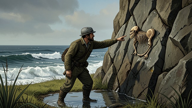 The Yorkshire Elements from "Possession". Water, Stone, and Life Ash’s Observation Ash studies the coast, cliffs, fossils, and pools, describing natural forces as processes that shape the world over…