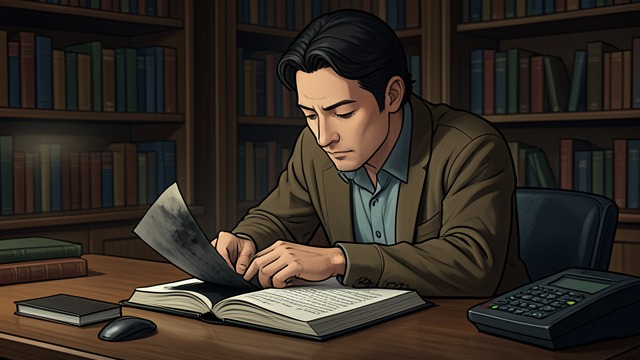 维柯文稿,《占有》中的场景。隐藏的纸页 发现 在罗兰发现阿什手稿的伦敦图书馆,罗兰·米歇尔翻开兰道夫·亨利·阿什藏维柯《新科学原理》,发现夹在书页之间的笔记。纸页边缘未受触碰、颜色如烟灰般暗沉,这使他相信这些残页躲过了几代学者的搜寻。 诱惑 这些笔记为理解阿什的思想提供了罕见的途径,但两封未完成的信似乎还藏着更私密的内容。