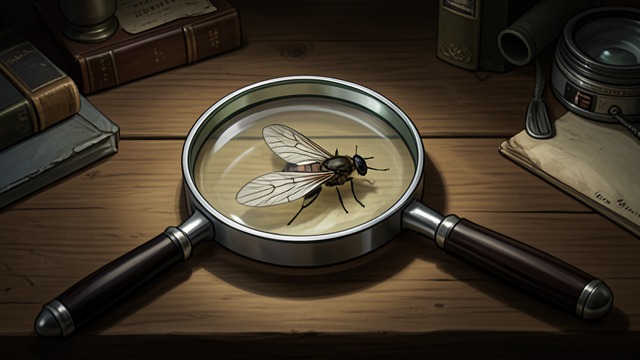 The Microscope’s Double Effect from "Possession". Seeing More New Worlds Microscopic lenses reveal complex structures in flies, moths, and other organisms.