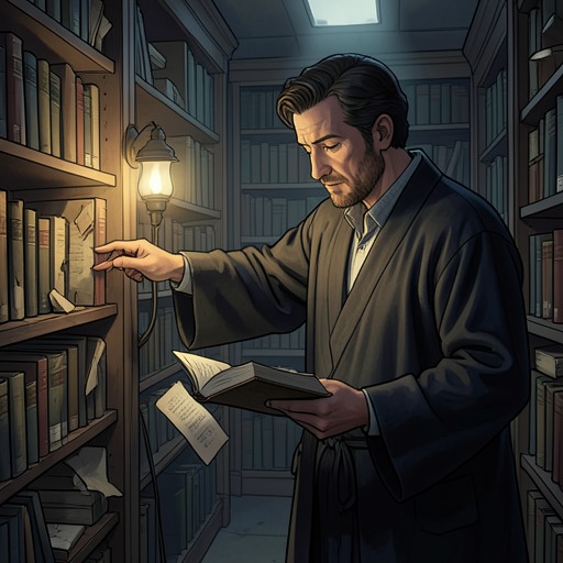 Roland’s Discovery and Theft from "Possession". Roland’s archival discovery turns private curiosity into a morally compromised investigation that changes his life and his relation to scholarship.
