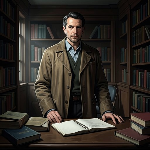 Roland’s Work and Future from "Possession". Roland moves from academic precarity and dependency toward independent scholarship, while confronting the cost of leaving his old life behind.