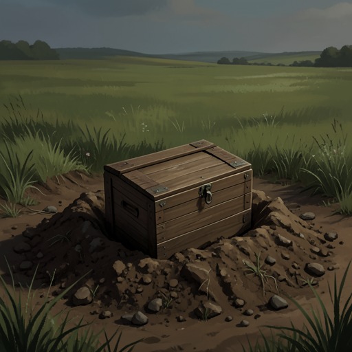 The Secret of Ash’s Grave from "Possession". Ellen’s decision to bury private papers with Ash preserves the truth while ensuring that neither Ash nor later scholars can reach it for decades.