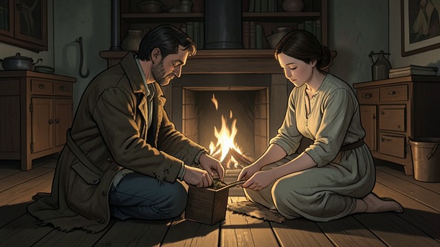 Lene’s Temporary Household from "Narcissus and Goldmund". Lene’s Temporary Household Escape from the City Goldmund takes Lene away from a plague-stricken town and forms a temporary household with her and Robert.