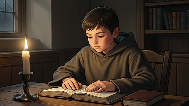 A Son Entrusted from "Narcissus and Goldmund". A Son Entrusted A Chosen Vocation Goldmund’s father places him in Mariabronn, expecting him to become a monk and atone for his mother’s supposed sins.