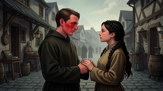 The First Call of Desire from "Narcissus and Goldmund". The First Call of Desire A Forbidden Visit Goldmund joins classmates on a secret trip to the village and is kissed by a girl with dark braids.