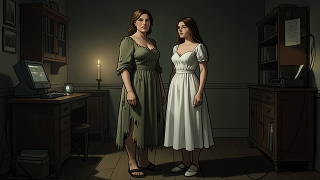 The Quiet Final Image from "The Glass Menagerie". The Quiet Final Image A Silent Consolation Amanda’s gestures comfort Laura while Tom speaks from outside the apartment.