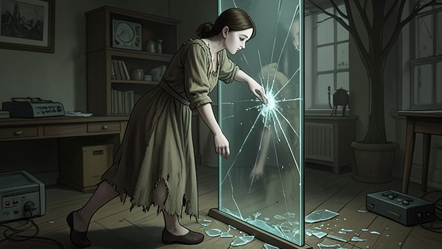 A Mother Learns the Truth from "The Glass Menagerie". A Mother Learns the Truth Shock and Grief Amanda learns that Laura has not attended classes and tears up the charts meant to support her training.