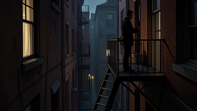 The Fire Escape as Threshold from "The Glass Menagerie". The Fire Escape as Threshold An Everyday Exit Tom enters as a sailor and addresses the audience from the fire escape.