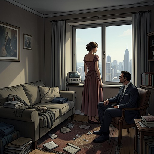 Ordinary Life Against Imagination from "The Glass Menagerie". This flow contrasts the family’s practical obligations with their attempts to imagine lives beyond the apartment.