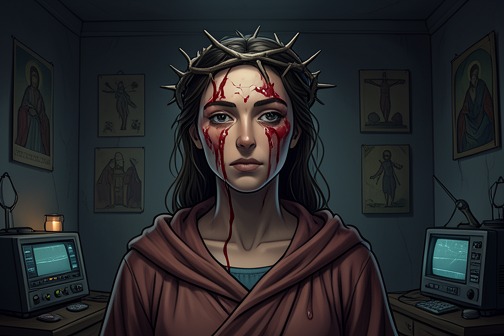 Catherine Emmerich’s stigmatization from "The Second Sex". Catherine Emmerich’s stigmatization is described as a sequence linking a vision of Christ’s Passion to bodily signs and, four years later, to a further…