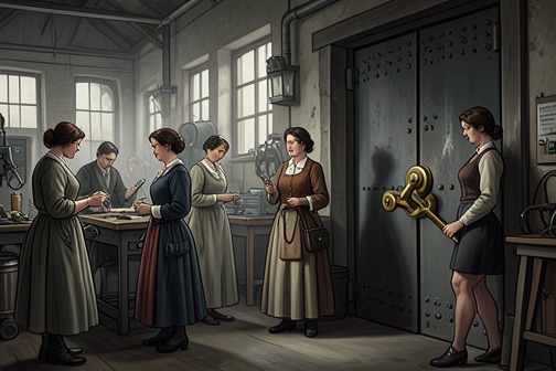 World War I from "The Second Sex". World War I is presented as a turning point in the expansion of women’s paid work, not as a moment when work by itself resolved women’s subordination.