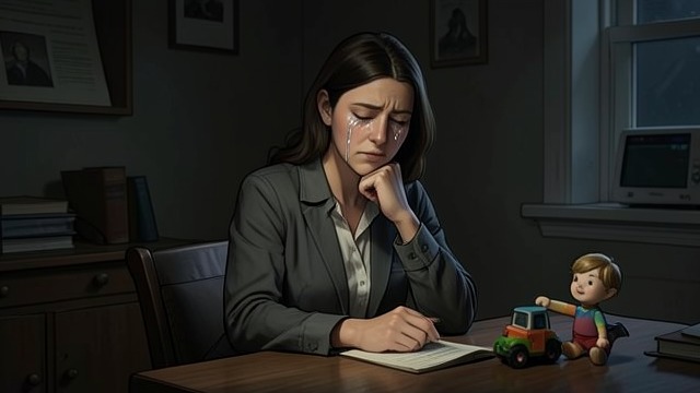 The Parents' Continuing Pain from "The Reason I Jump". The Parents' Continuing Pain Witnessing grief Shun visits his parents and sees his mother crying over his absence.