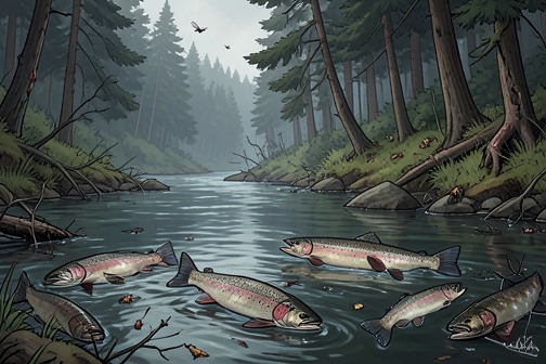 Mass Salmon Deaths Following Budworm Control in British Columbia (1957) from "Silent Spring". The 1957 British Columbia budworm-control campaign became a stark example of the limits of trying to make pesticide spraying safe by modifying its operation…