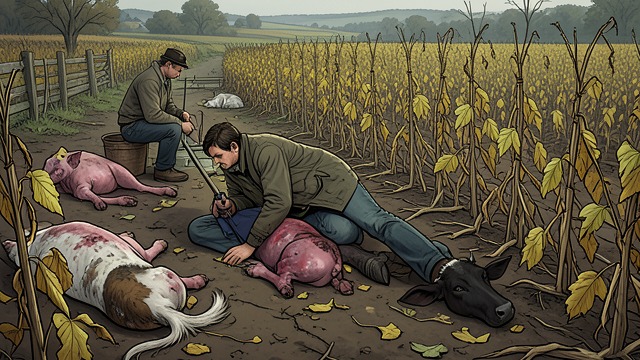 Farmers Report Damage from "Silent Spring". Illness and Crop Loss Unexplained Changes Farmers several miles away reported livestock sickness, damaged crops, yellowing foliage, and plants that failed to…