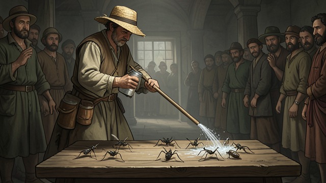 Residual Sprays Expand from "Silent Spring". Mosquito Programs Grow A Broader Application Residual insecticide spraying followed the early anti-lice campaign, particularly in efforts to control malaria…