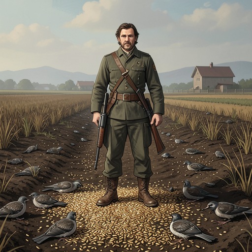 The English Seed-Dressing Crisis from "Silent Spring". This flow follows the reports of bird mortality after insecticides were added to treated seed in England.