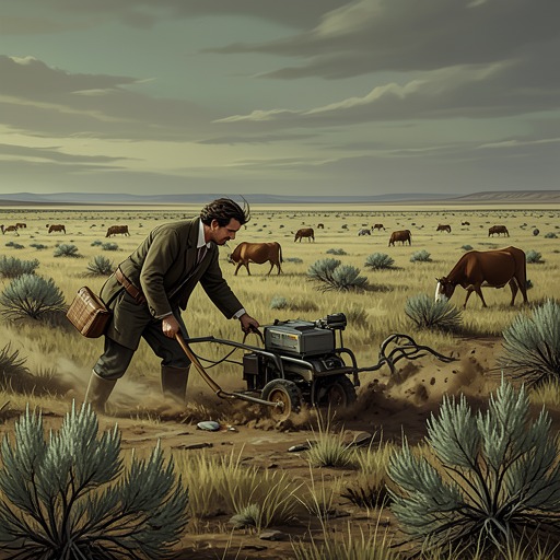 The Sage Country and Its Wildlife from "Silent Spring". This flow follows a grassland-improvement campaign as it disrupts relationships among sagebrush, wildlife, and livestock.