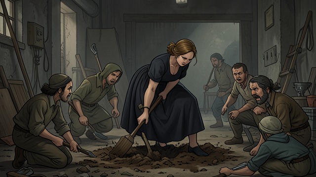 The Theft Attempt from "Csongor és Tünde". The Theft Attempt Greed outlasts revenge Mirígy returns to dig up the golden tree, convinced that she can take its value for herself.