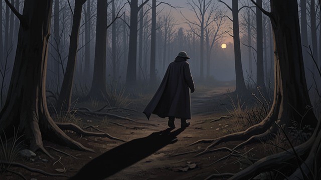 The Despairing Wanderer from "Csongor és Tünde". The Despairing Wanderer Other lives as warnings Csongor sees the Kalmár impoverished, the Fejedelem displaced, and the Tudós lost in unresolved thought.