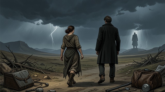 The Catastrophe of Acceptance from "Csongor és Tünde". The Catastrophe of Acceptance Flight from the imagined future Tünde leaves in grief, believing she has witnessed Csongor’s betrayal.
